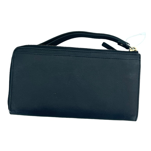 Kate Spade Layton Primrose Black Leather Wallet / Wristlet - Picture 10 of 17